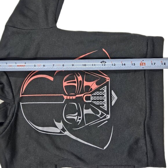 Star Wars Darth Vader Kids Hoodie Black & Red Size 6 - Picture 5 of 6